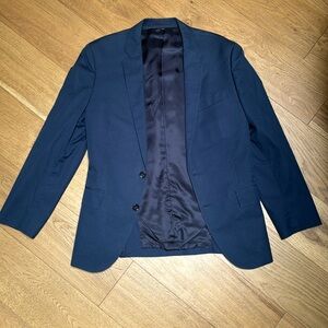 Ludlow sport coat, navy blue, euc